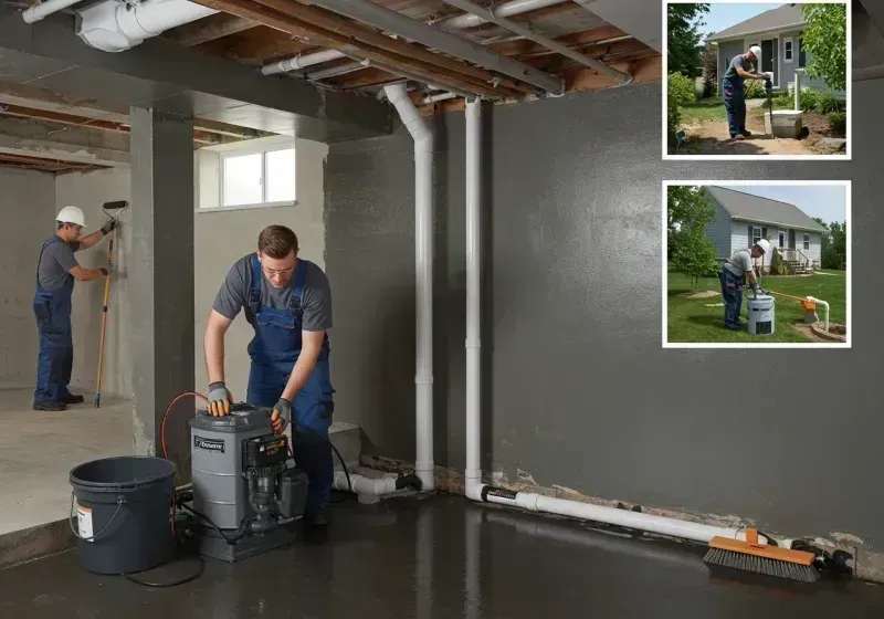 Basement Waterproofing and Flood Prevention process in Icard, NC